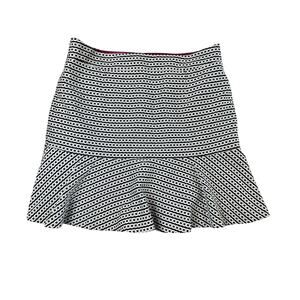 Banana Republic Multi Florence Chain Geometric Trumpet Skirt SMALL Workwear Chic